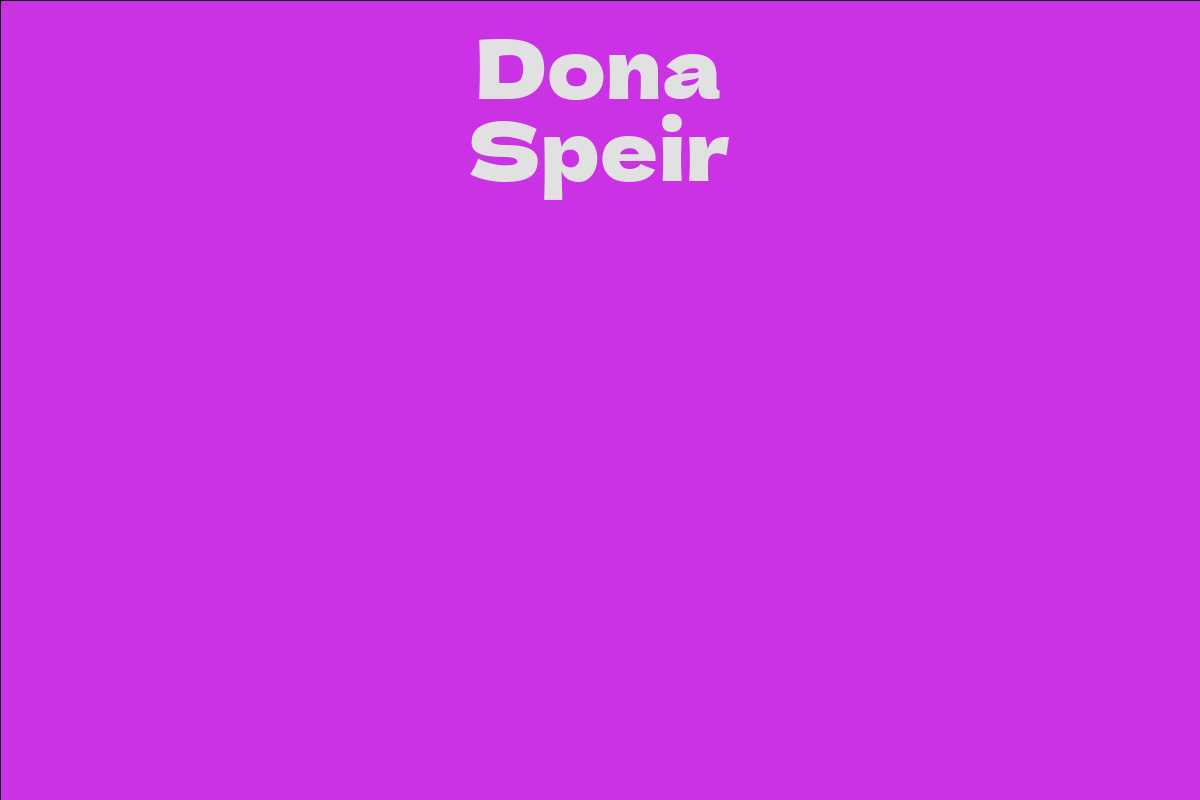 Dona Speir