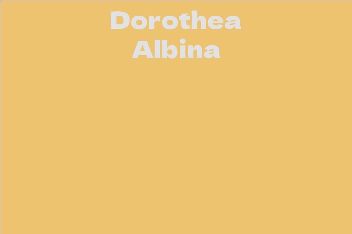 Dorothea Albina