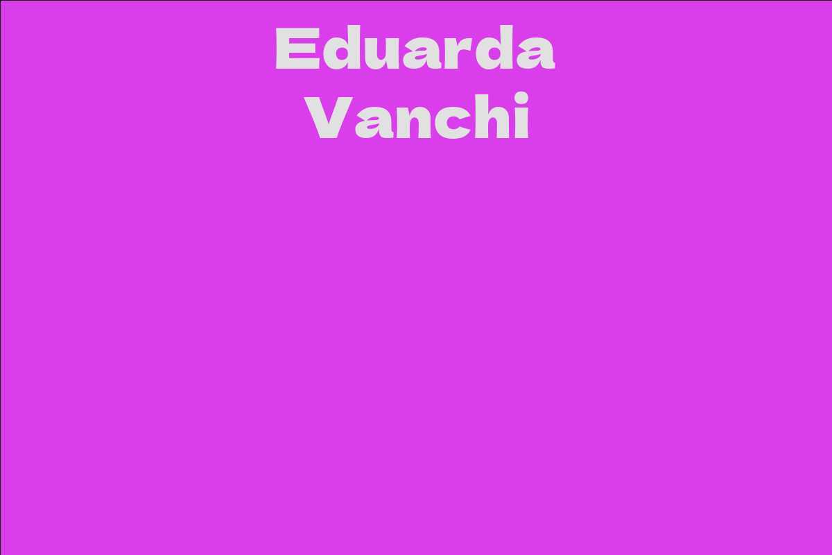 Eduarda Vanchi