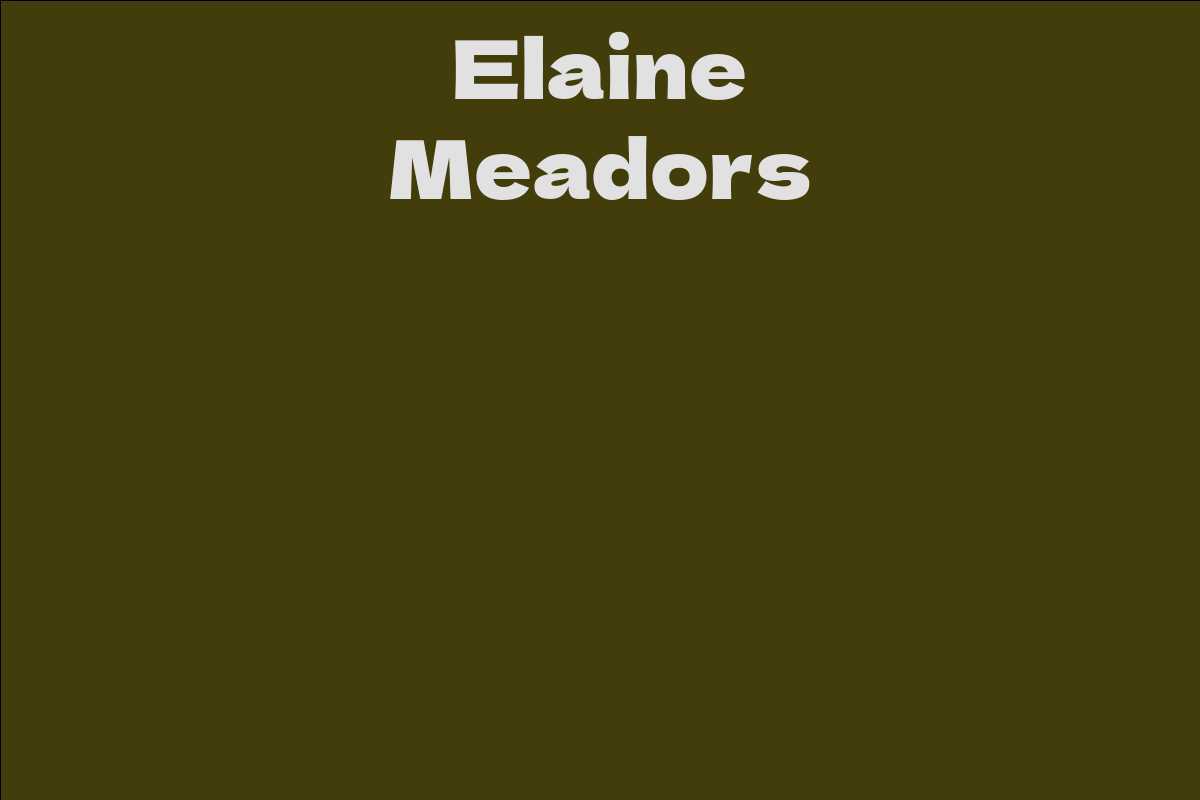 Elaine Meadors