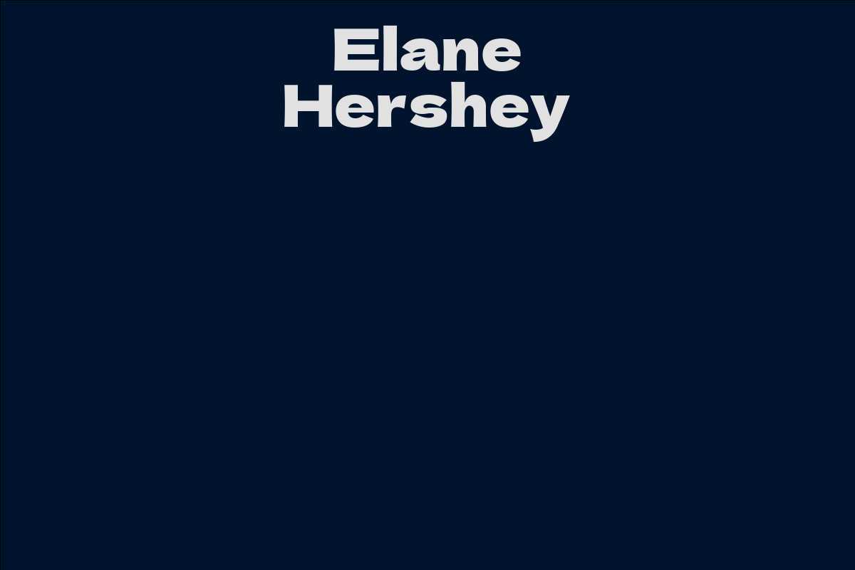 Elane Hershey