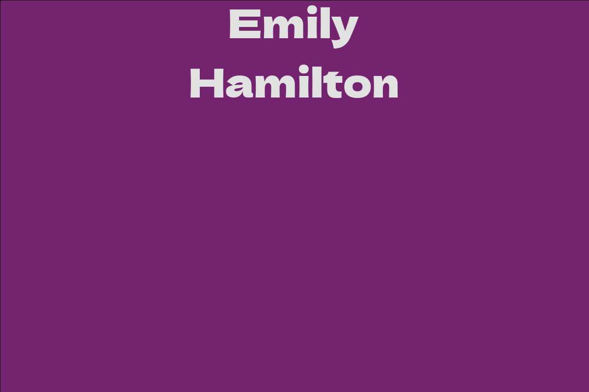 Emily Hamilton