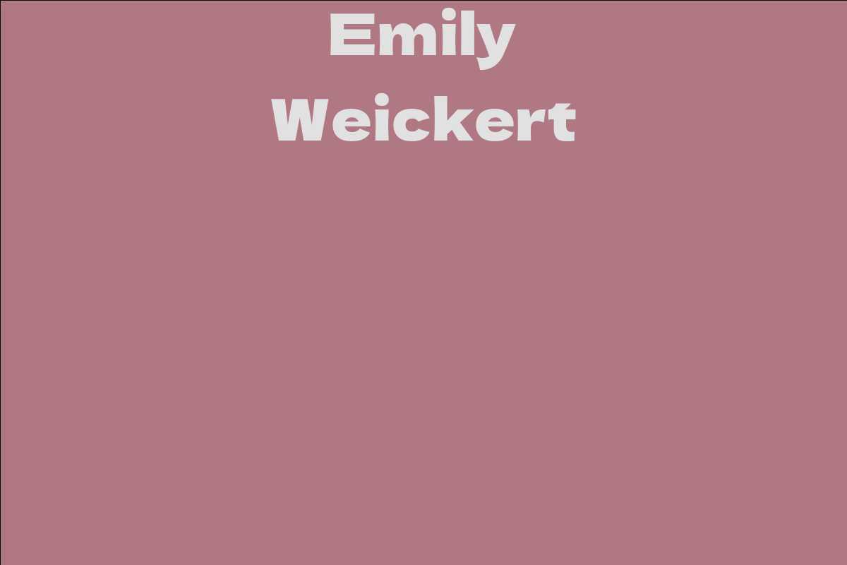 Emily Weickert