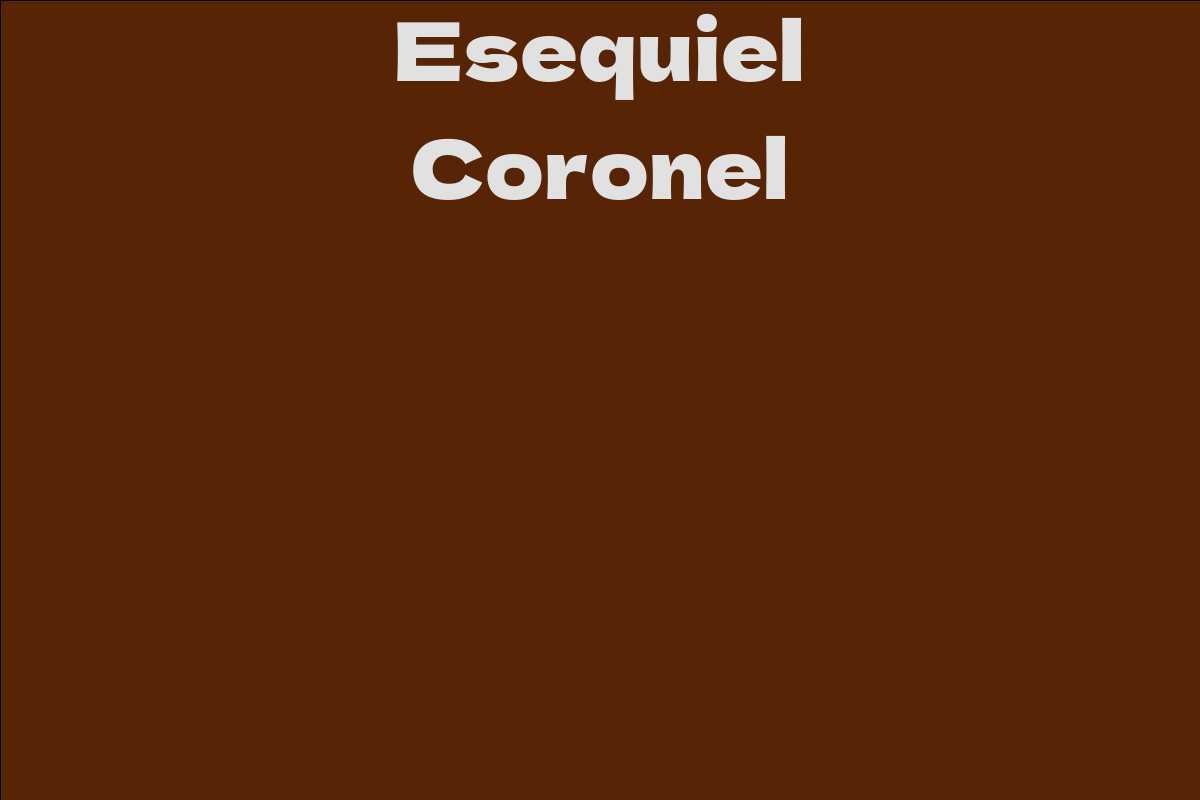 Esequiel Coronel