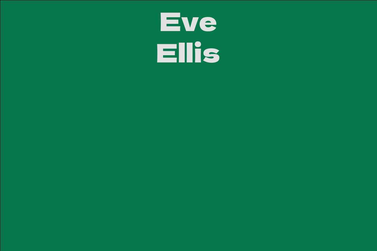 Eve Ellis