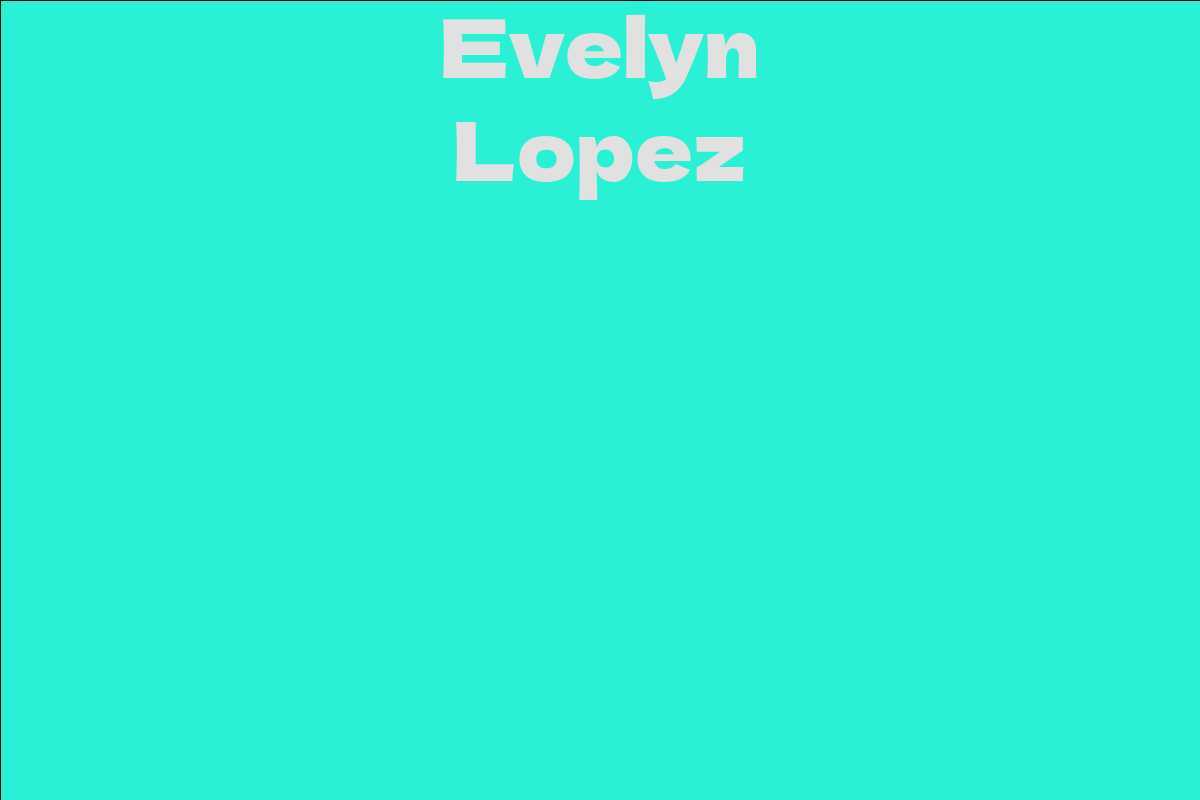 Evelyn Lopez