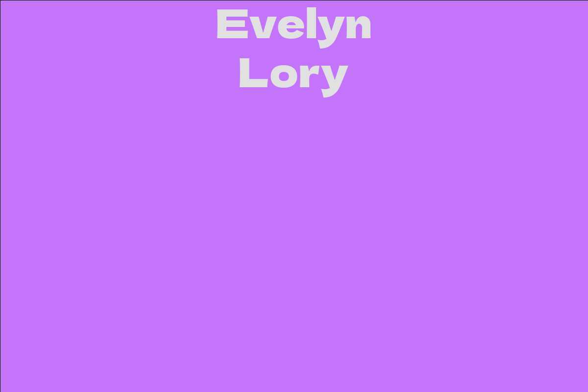 Evelyn Lory
