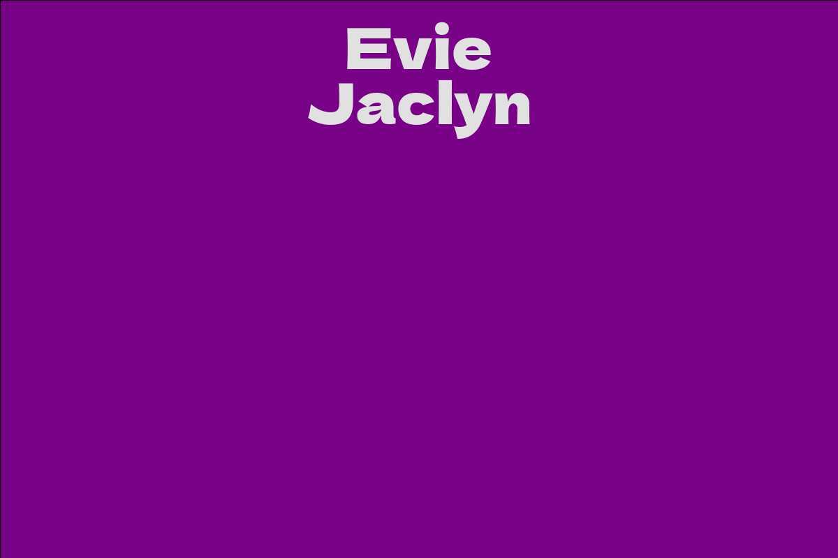 Evie Jaclyn
