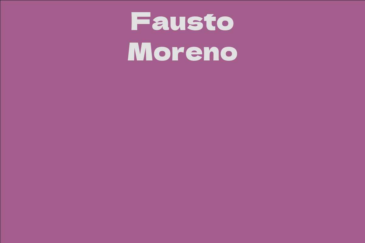 Fausto Moreno