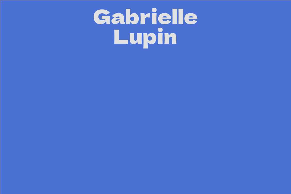 Gabrielle Lupin