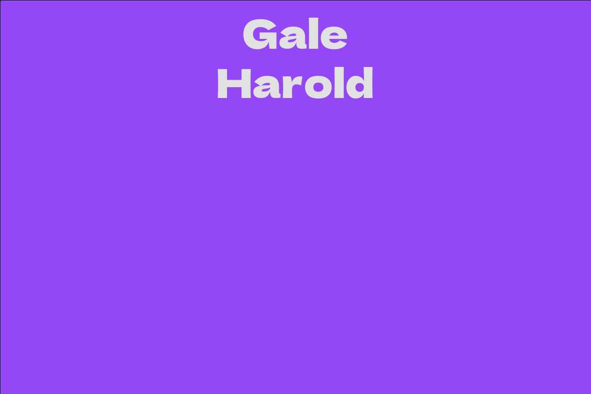 Gale Harold