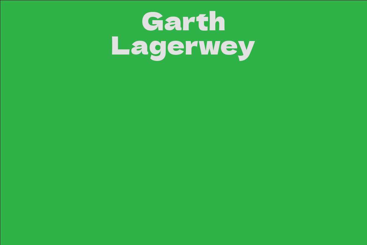 Garth Lagerwey