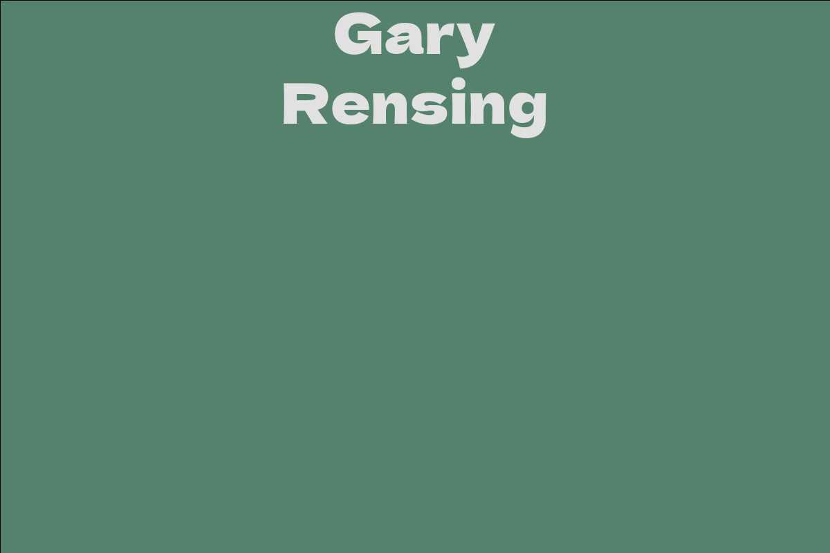 Gary Rensing