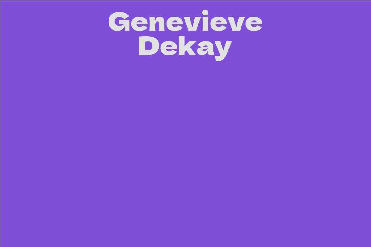 Genevieve Dekay