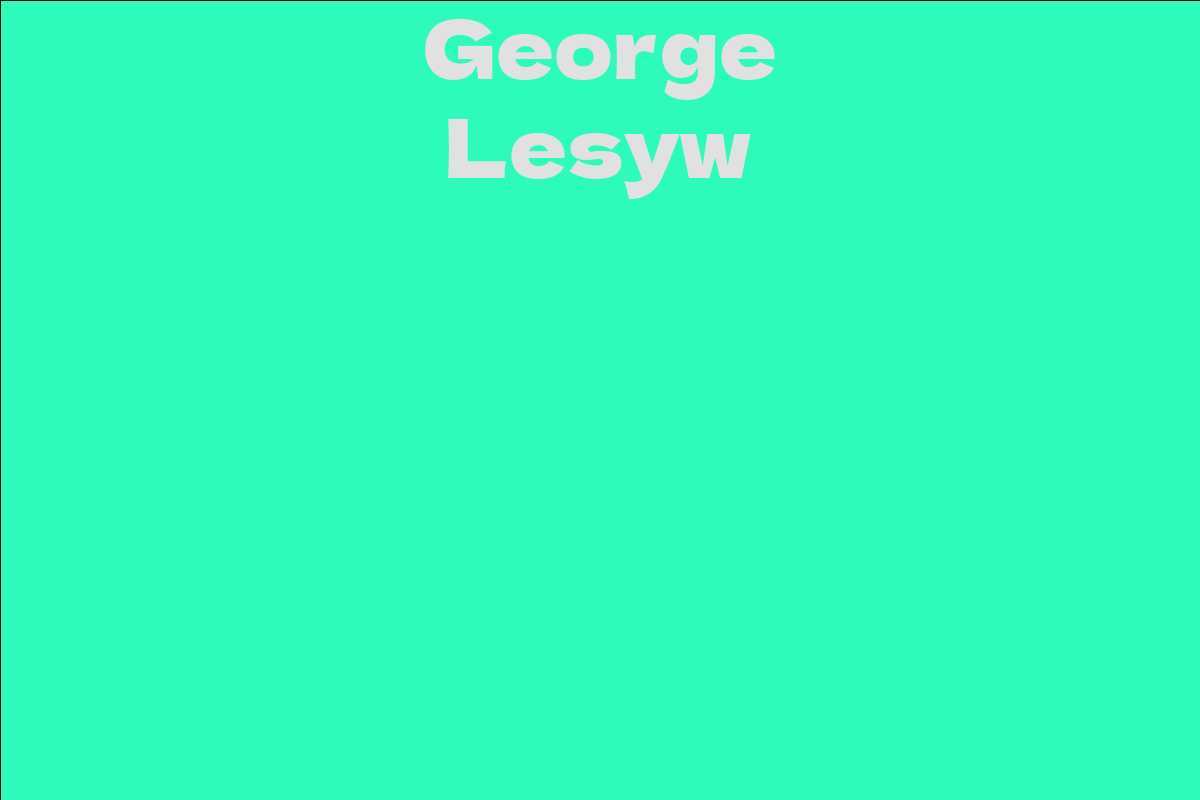 George Lesyw