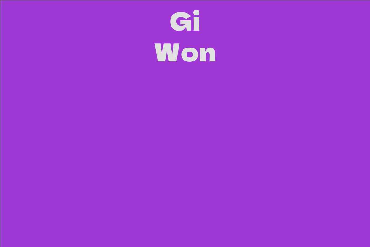 Gi Won