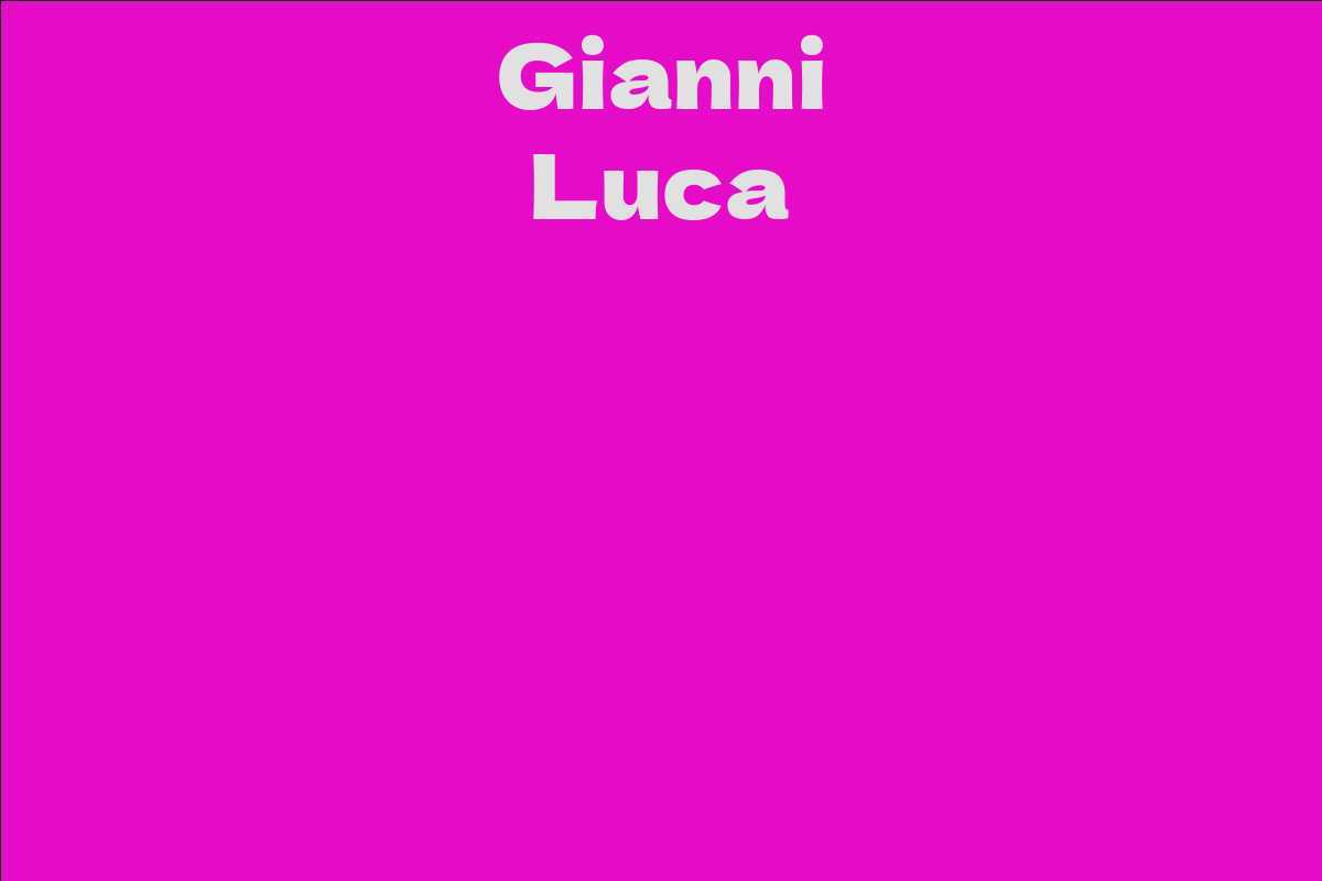 Gianni Luca