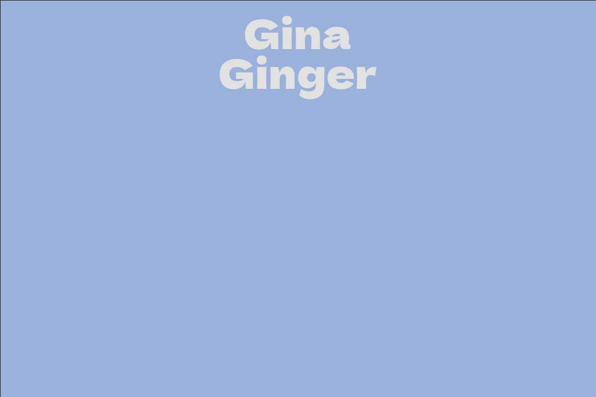 Gina Ginger