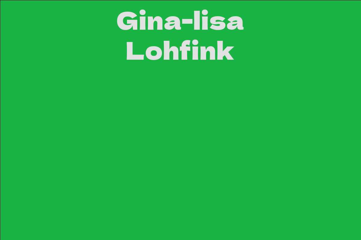 Gina-lisa Lohfink