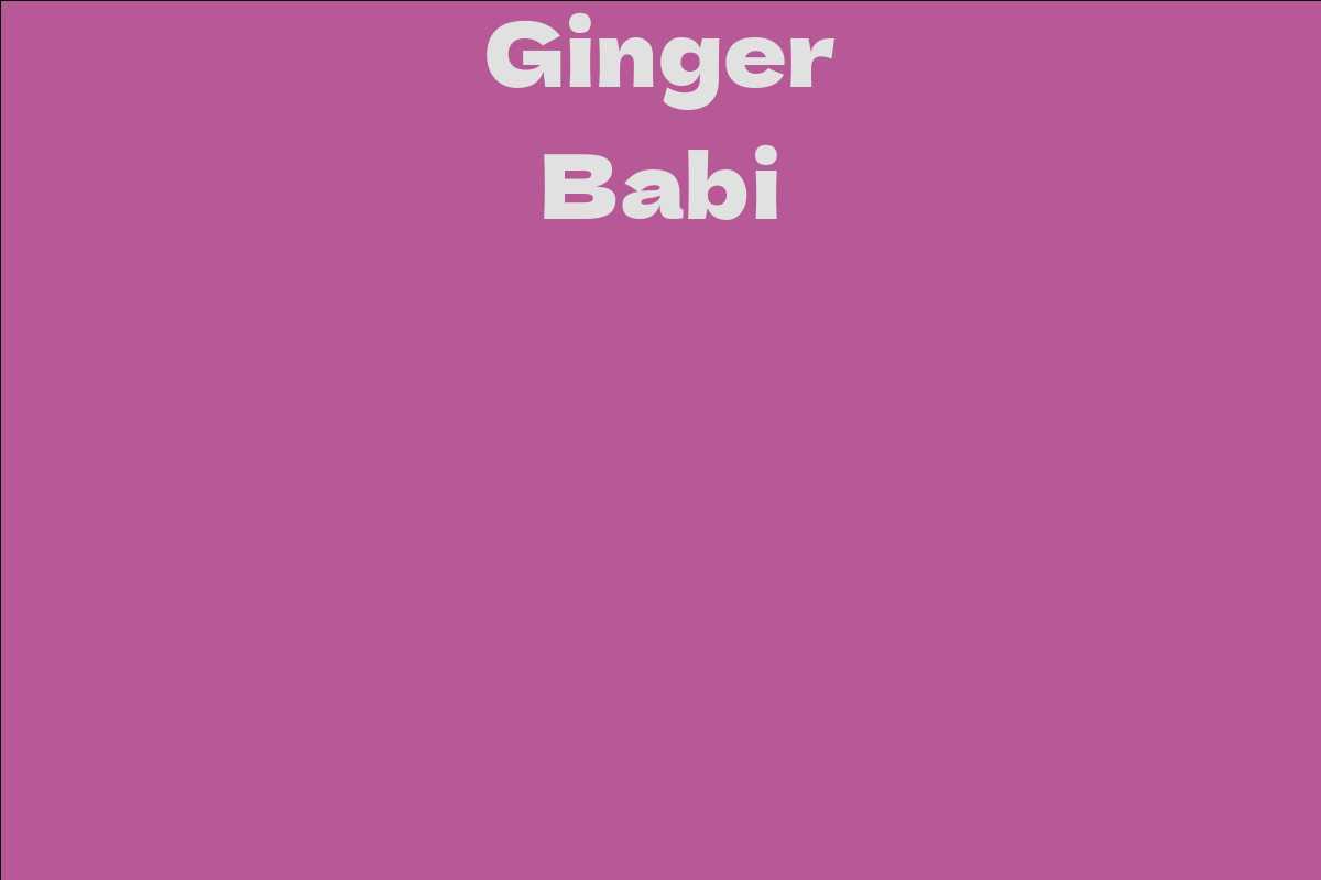 Ginger Babi