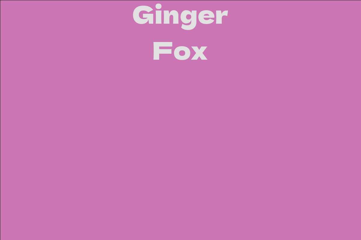 Ginger Fox