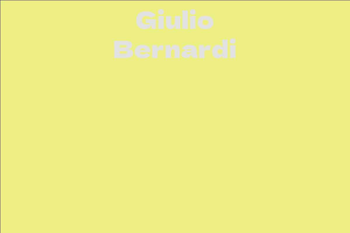 Giulio Bernardi