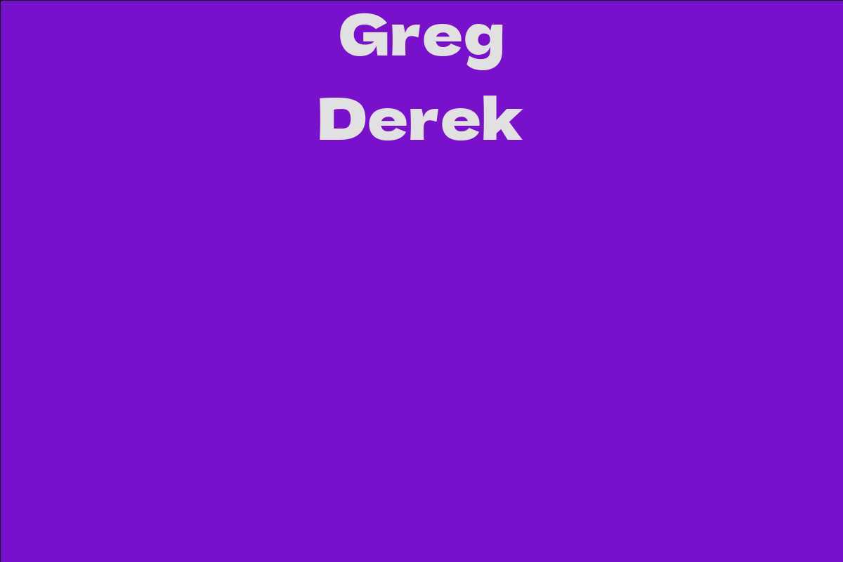 Greg Derek