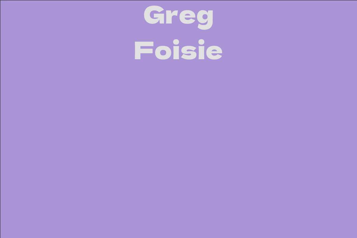 Greg Foisie