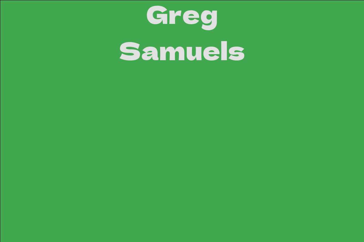 Greg Samuels