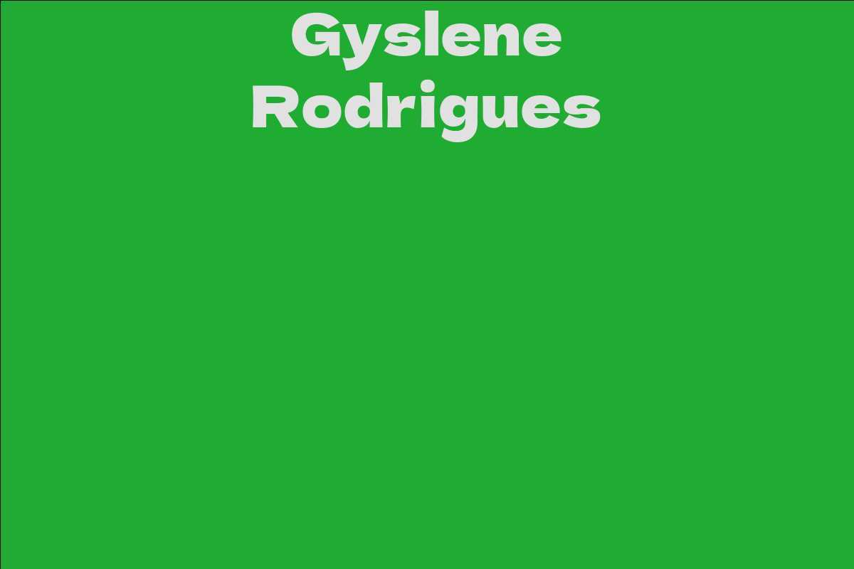 Gyslene Rodrigues