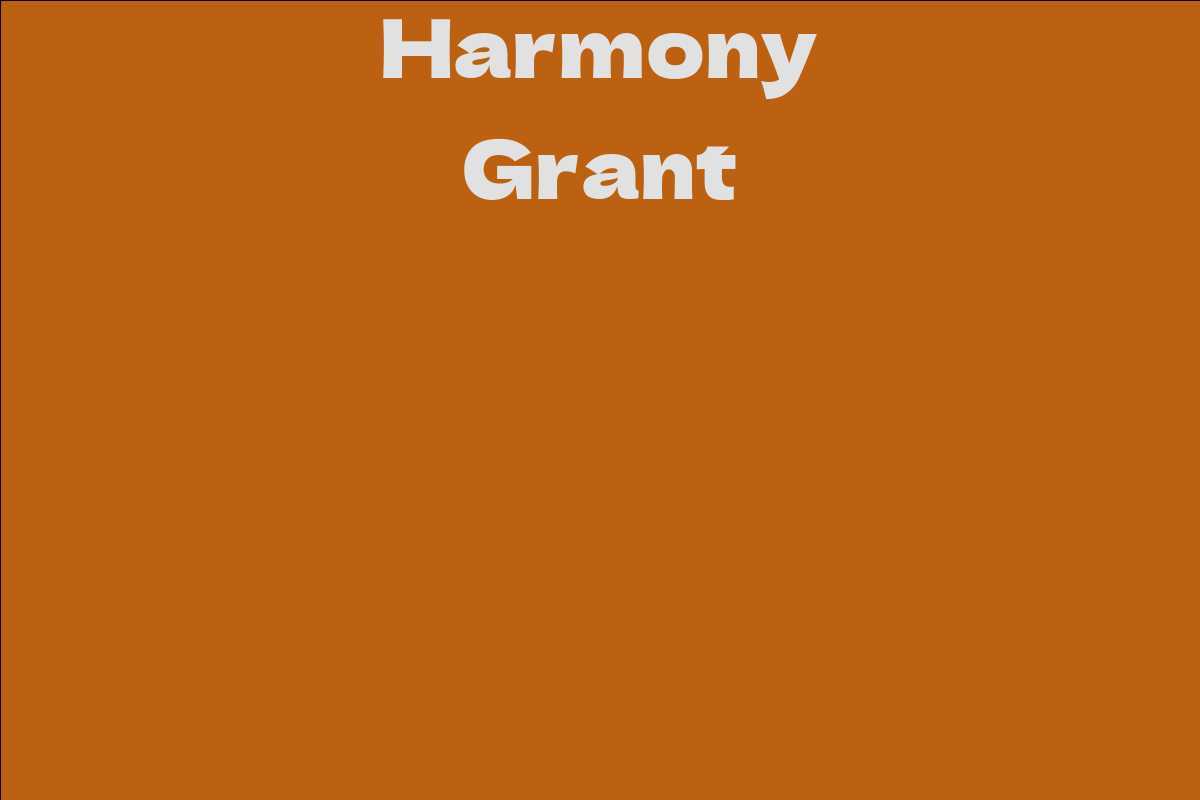 Harmony Grant