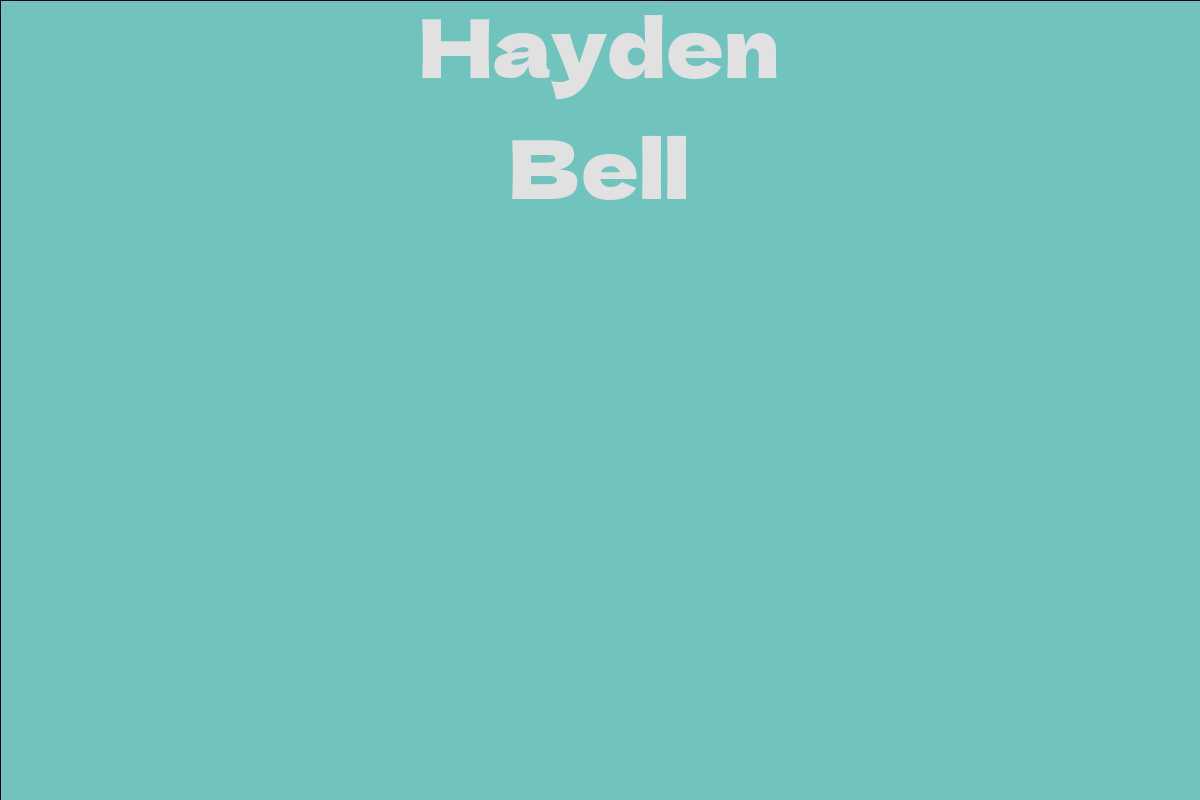 Hayden Bell