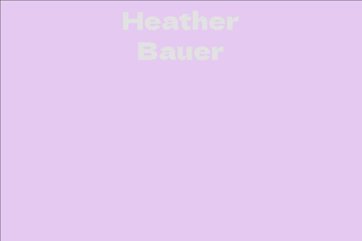 Heather Bauer
