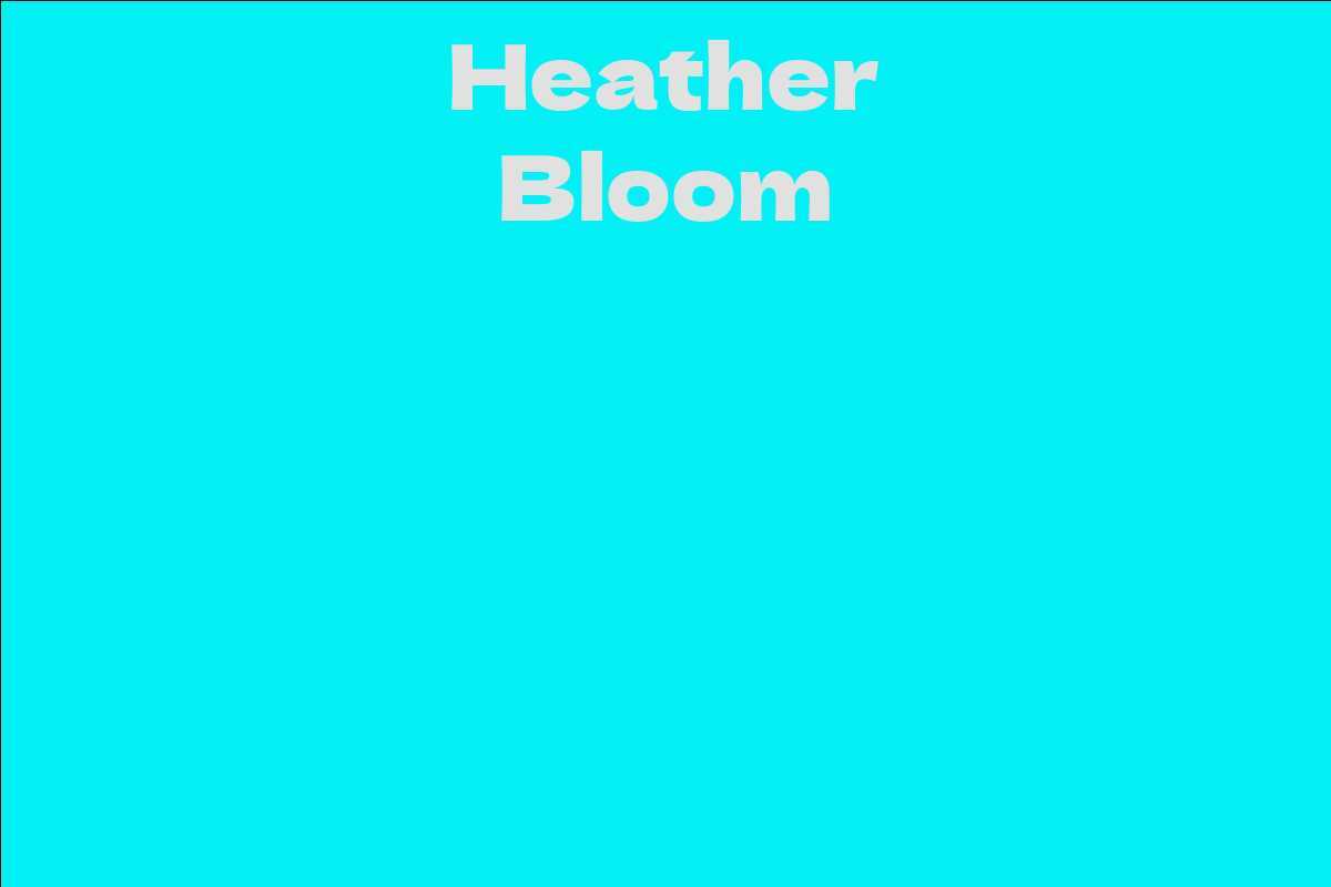 Heather Bloom