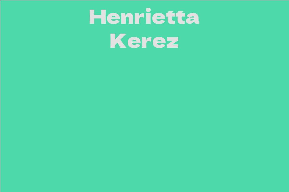Henrietta Kerez