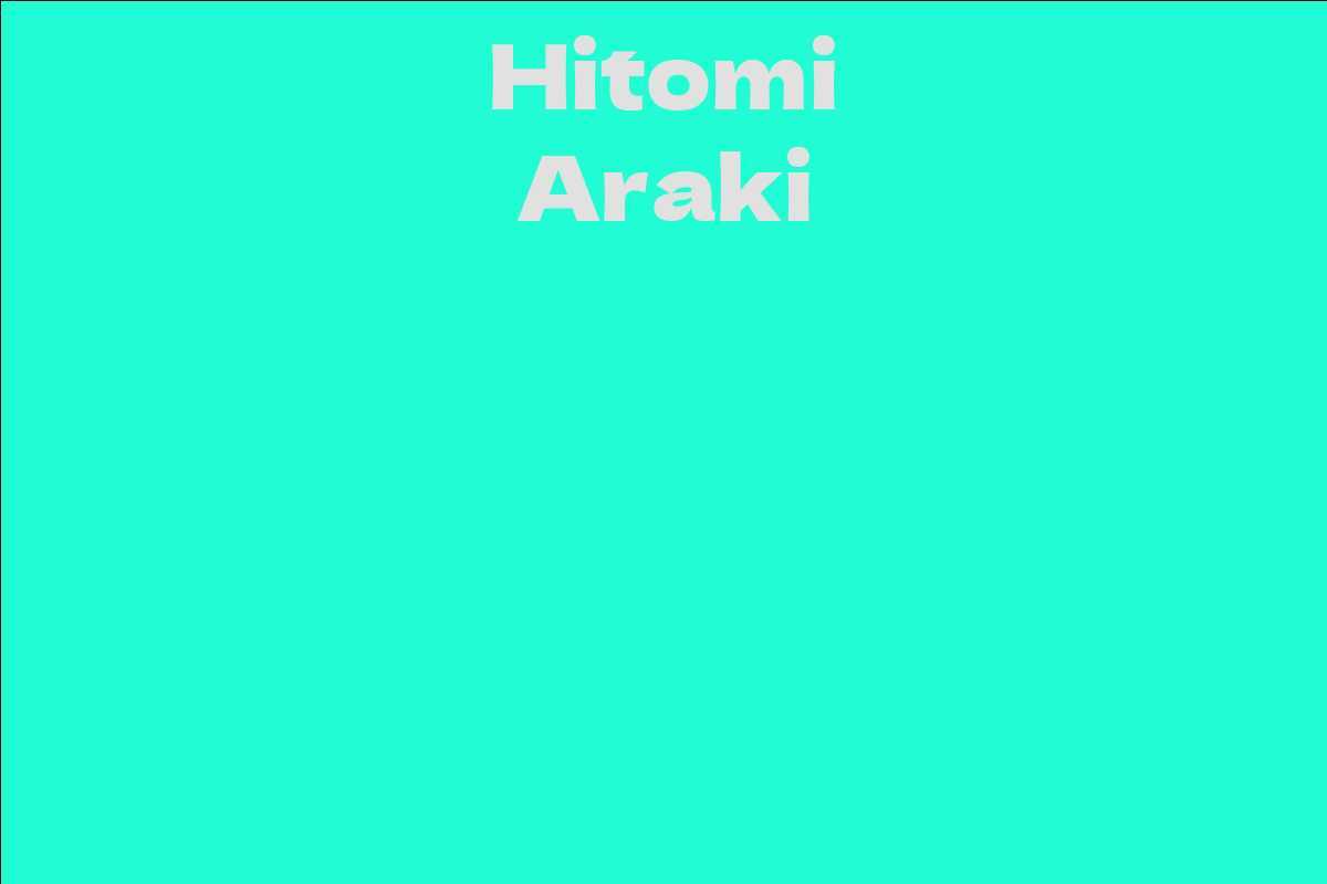 Hitomi Araki