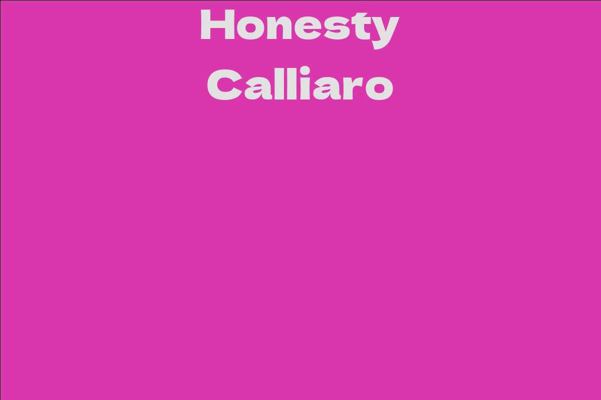 Honesty Calliaro