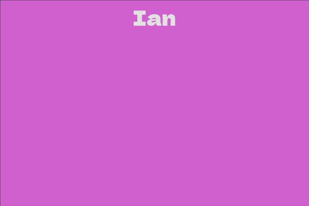 Ian