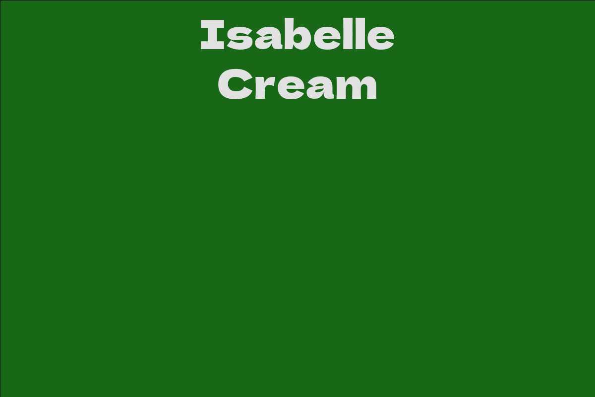 Isabelle Cream