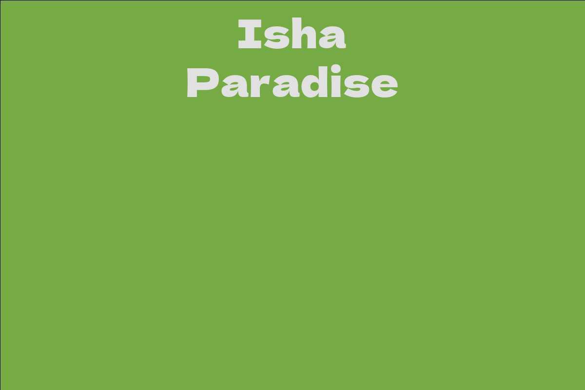 Isha Paradise