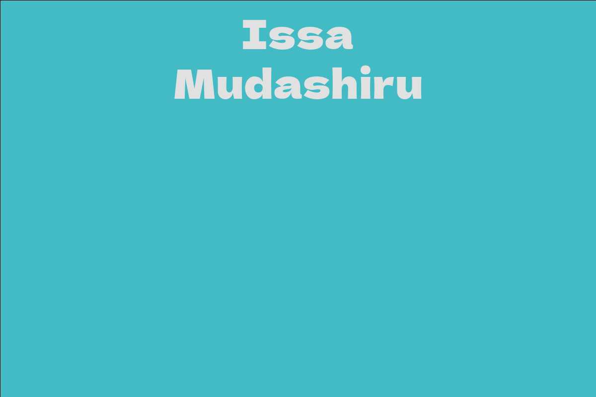 Issa Mudashiru