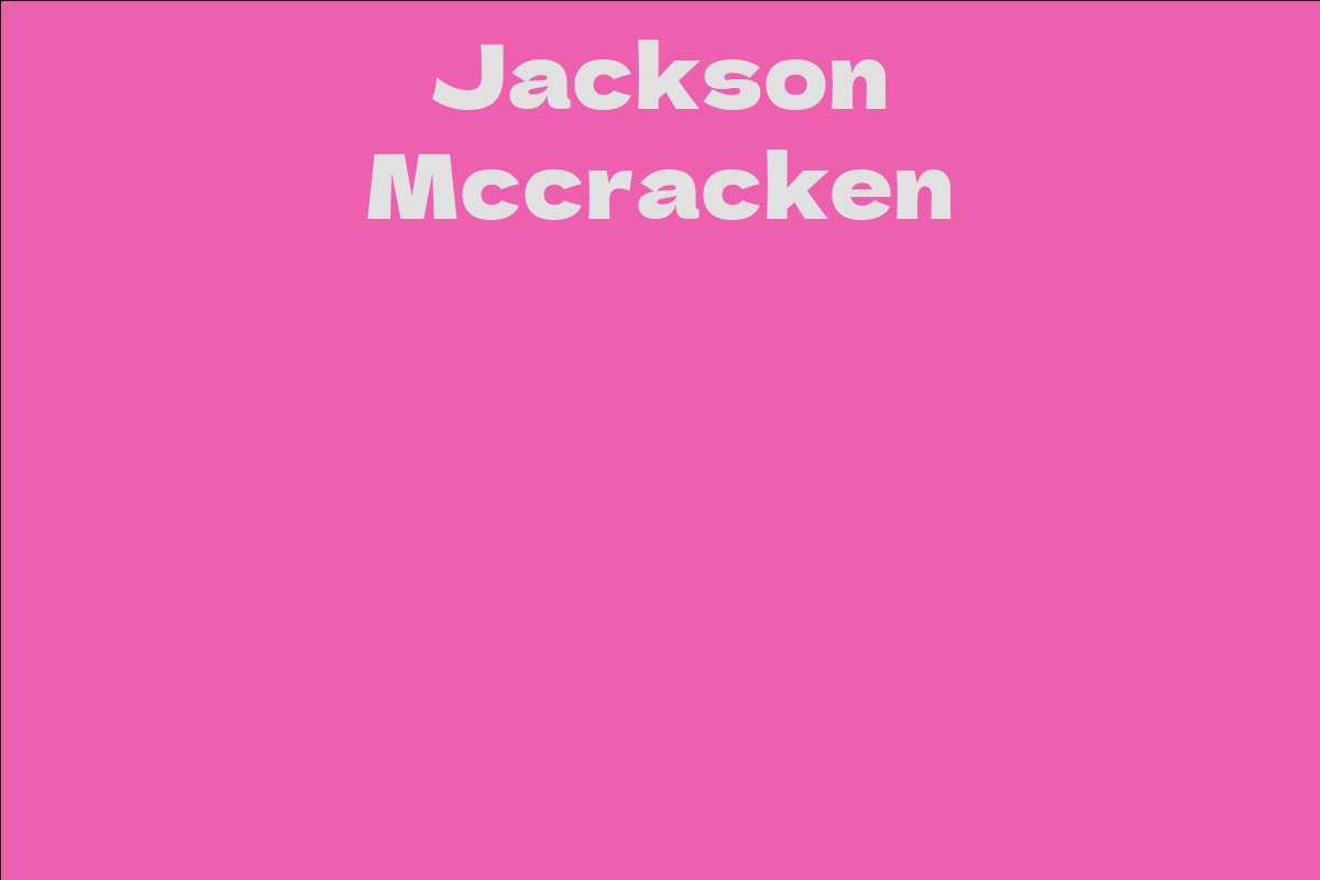 Jackson Mccracken