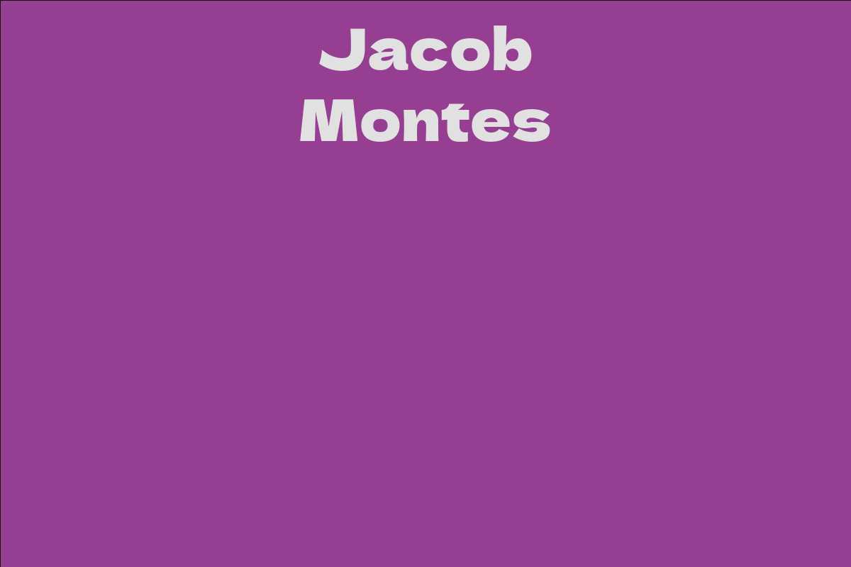 Jacob Montes