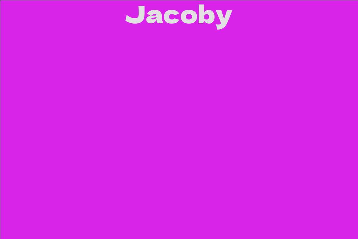 Jacoby