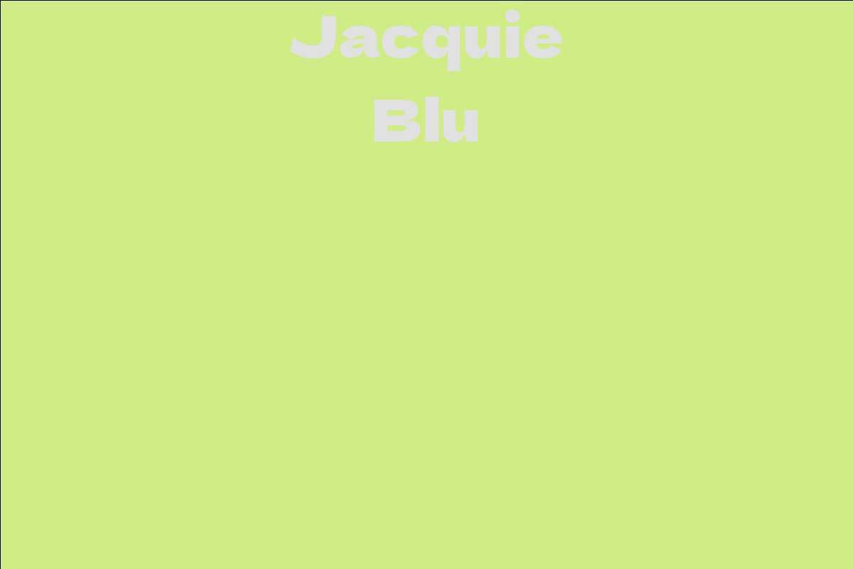 Jacquie Blu