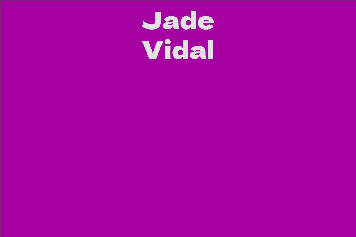 Jade Vidal