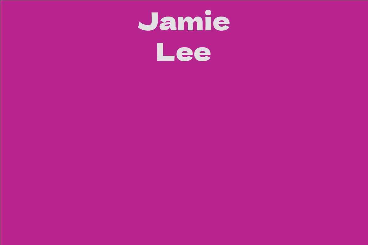 Jamie Lee