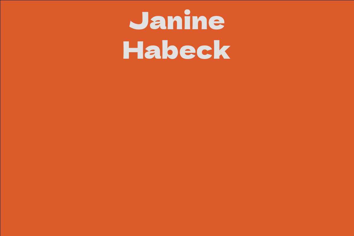 Janine Habeck