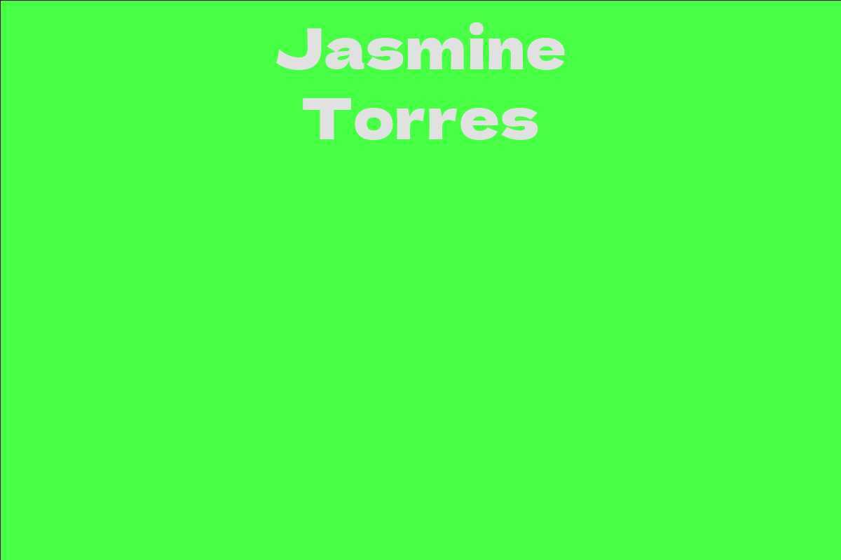 Jasmine Torres