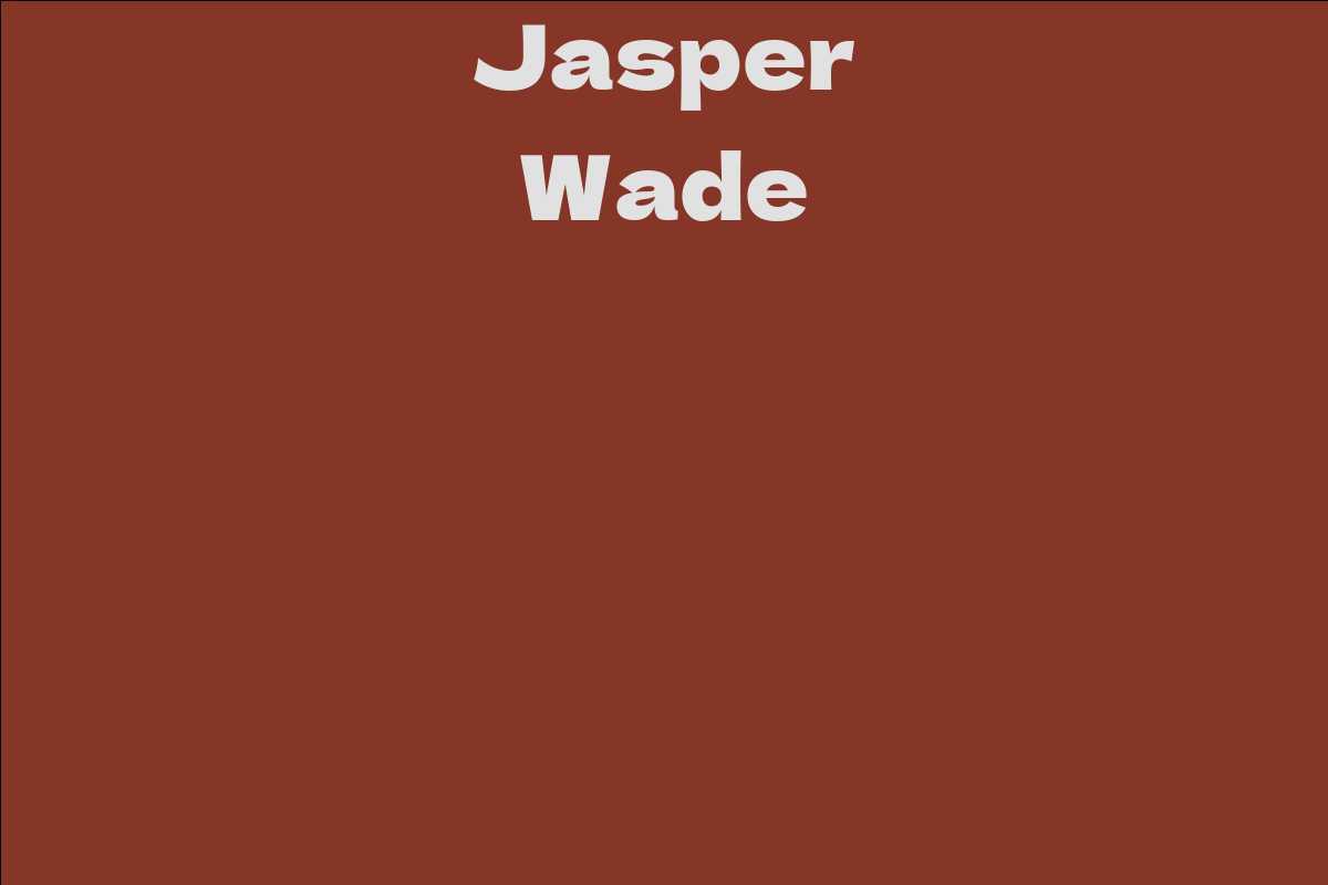 Jasper Wade